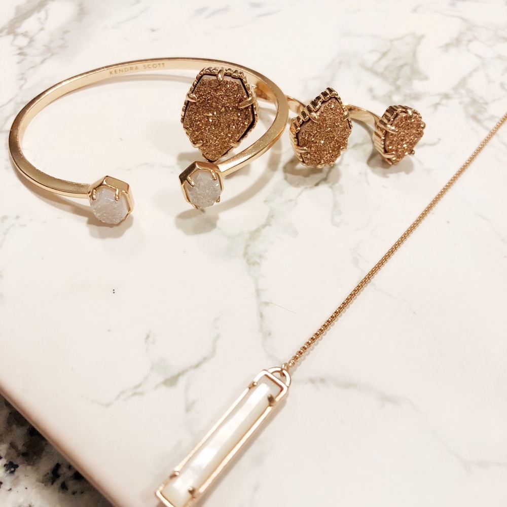 Kendra Scott Rose Gold Jewelry bundle